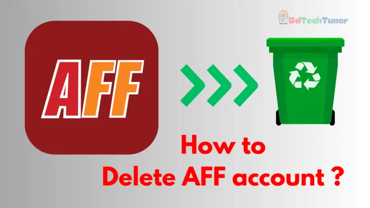 How to Delete AFF Account