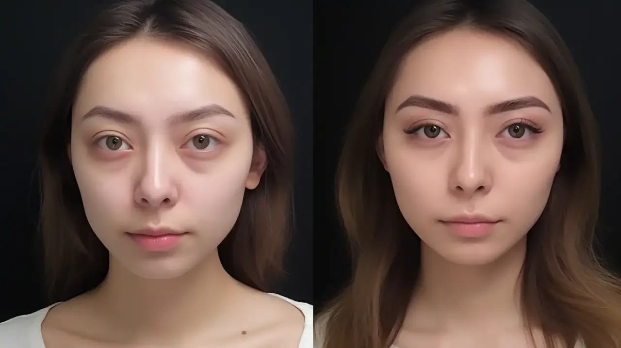face yoga before and after